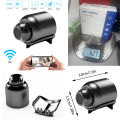 Full HD 1080P 4K WiFi Mini Camera Direct Factory Supply X5 Wireless CCTV Night Vision 140 Wide Angle Video Recorder Sound Detector for Safety Security Monitoring Surveillance Usb Micro IP Motion Mobile App Real Time Professional Remote Black Colored Cam. 
