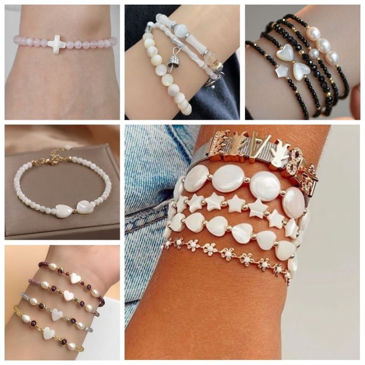 A+%20Natural%20White%20Freshwater%20Shell%20Beads%20Heart%20Flowers%20Round%20Mother%20Of%20Pearl%20Shell%20for%20Jewelry%20Making%20DIY%20Fine%20Bracelets%20Necklace%20-%20Image%203