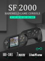 DATA FROG SF2000 Handheld Game Console Built-in 6000 Games Portable Game Players Classic Mini Retro Video Game for GBA/SNES. 