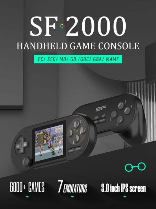 DATA%20FROG%20SF2000%20Handheld%20Game%20Console%20Built-in%206000%20Games%20Portable%20Game%20Players%20Classic%20Mini%20Retro%20Video%20Game%20for%20GBA/SNES%20-%20Image%202