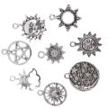 【3C VictoryEagle】70pcs Sun Moon Stars Pendant For Necklace Bracelet Making SEVICH. 