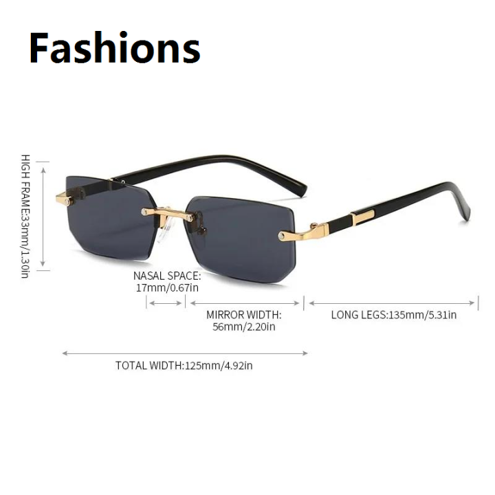 Fashions%20High%20Definition%20Sunglasses%20for%20Men%20Ladies%20Blue%20Light%20Blocking%20Eye%20Protection%20Eyewear%20Rimless%20Square%20Frame%20Eyeglasses%20Goggle%20-%20Image%206