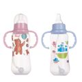 280ml/60ml Baby Feeding Bottle Portable Cute Cartoon Animal Milk Bottle for Baby Milk Water Drinking Non-Drip Newborn Bottle with Handle. 