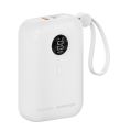 Proton Fast Charging 22.5W Power Bank- PowerHouse10 with Built-in Type-C and Lightening charging cables - 874792. 