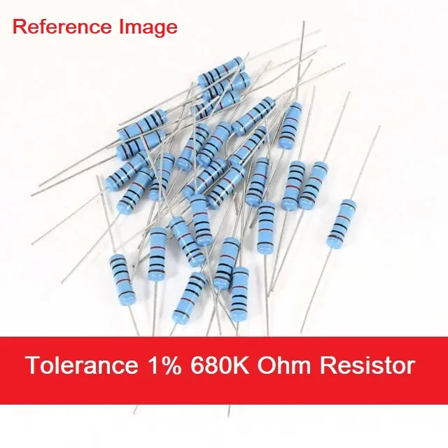 50Pcs-%20Tolerance%201%25%20680K%20Ohm%20Resistor%20680K%20Ohm%20Carbon%20Film%20Resistor%20680K%20Ohm%201/4W%20Resistance%200.25%20Watt%20Fixed%20Resistors%20Passive%20Components%20Parts%20-%20Image%202