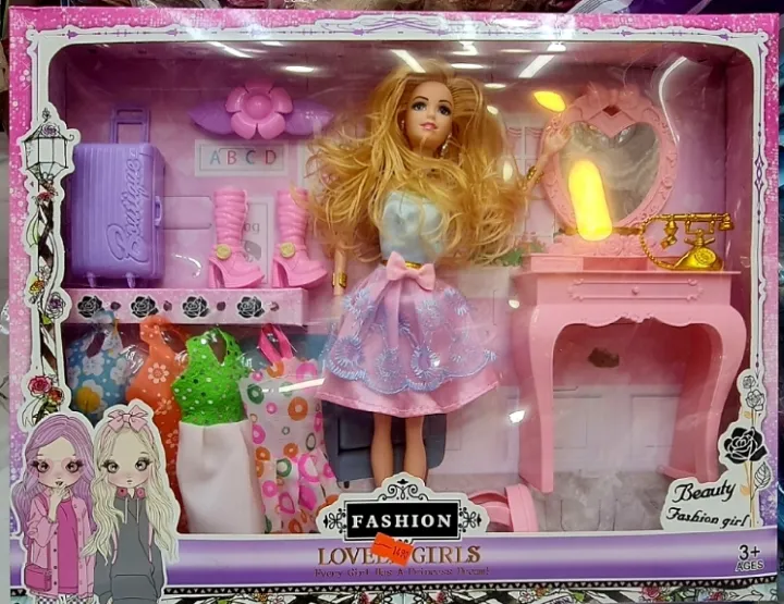 Barbie%20doll%20Joint%20Moveable%20fashion%20set%20Doll%20Beauty%20Fashion%20and%20StylishBarbie%20DOLL%20Wonderful%20Toy%20-%20Image%203