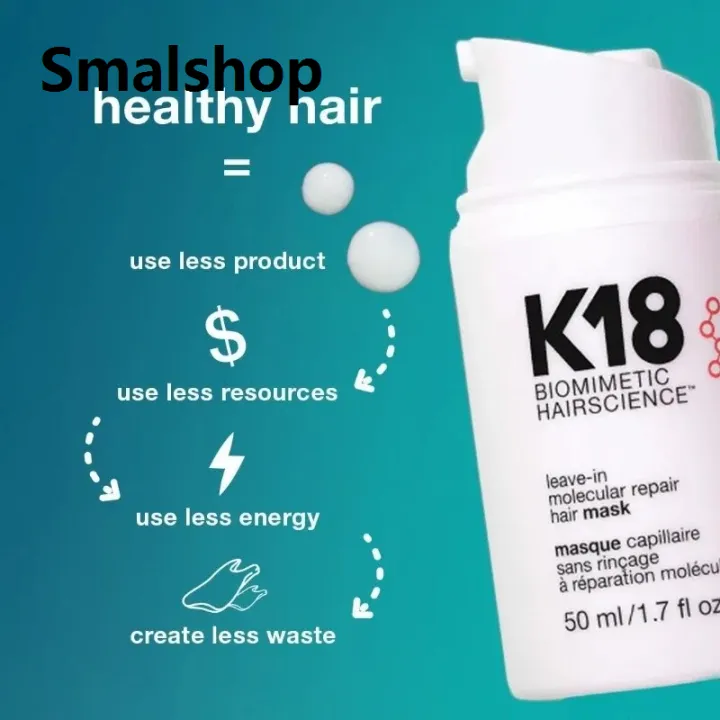 Smalshop%20K18%20150ML%20Leave-In%20Molecular%20Repair%20Hair%20Mask%20Damage%20Restore%20Soft%20Hair%20Deep%20Repair%20Keratin%20Scalp%20Treatment%20Hair%20Care%20Condition%20-%20Image%204