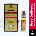 Al Fares Attar by Al Rehab for Men Perfume Long Lasting Ator - 6ml. 