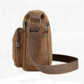 New Fashion Men Canvas Crossbody Shoulder Messenger Bags Man Cross Body Bag Casual Multi Function Portable Male Bags. 