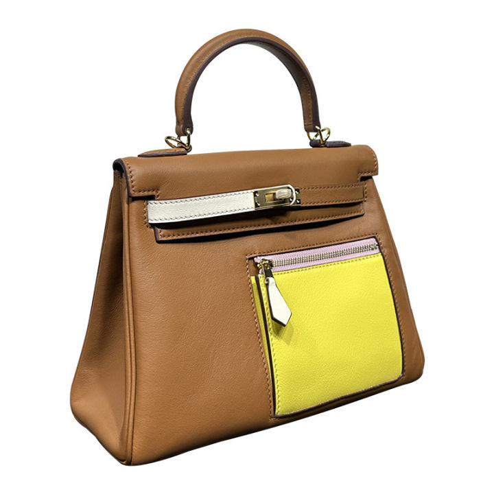 Niche%20design:%20spring%20and%20summer,%20cream%20white,%20color-blocked%20Kylie%20bag,%20contrasting%20inner%20cover,%20Kylie%2025cm%20shoulder%20crossbody%20tote%20-%20Image%205