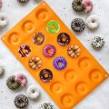 Silicone Donut Mold Baking Pan for Pastry Chocolate Fondant Mold DIY Baking Tray Doughnut Dessert Making Tools Cake Molds. 