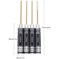 ZOROOM 4 Pcs 1.5 / 2.0 / 2.5 / 3.0 mm Hex Screwdriver Set Titanium Hex Wrench Tool Set for Multi-Axis FPV RC Tool.