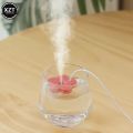 USB Portable Mini Petal Shape Air Humidifier Ultrasonic Aromatherapy Diffusers for Home Plants Purifier. 