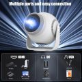 Smart Android Projector TP360 4K Home Theatre  WiFi6 Bluetooth 5.4 290 Ansi portable Projector with HDMI, USB, and Audio jack Port for Entertainment. 