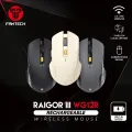 FANTECH RAIGOR III WG12R Rechargeable Wireless Mouse 2.4Ghz Stable Wireless Connection 2000DPI Pixart Sensor Ambidextrous Design Portable Mice For Laptop PC Computer Gaming Gamer.