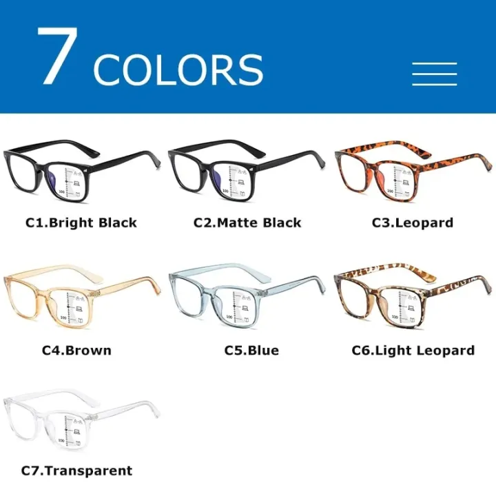 CRIXALIS%20Square%20Multifocal%20Progressive%20Reading%20Glasses%20Men%20Fashion%20With%20Diopters%20Anti-glare%20Computer%20Eyeglasses%20Women%20UV400%20-%20Image%204