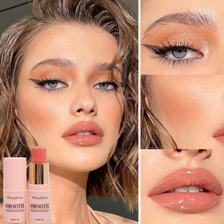 Multi-Tone%20Creamy%20Blush%20Stick%20Makeup%20Long-Lasting%20Waterproof%20Simple%20High-End%20Lip%20Cheek%20Tint%20High%20Pigment%20Hydrating%20Pink%20Blusher%20-%20Image%205