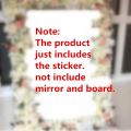 Welcome To Our Wedding Mirror Decal Sticker Custom Mirror Lettering Decal Sticker Just Married Selfie Marriage Decoration. 