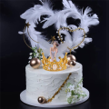 4Pcs Cake Topper Decorations Princess Crown Cake Decorations for Birthday, Wedding, Party and Baby Shower Crown.