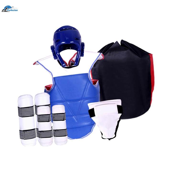 5%20Pieces%20Taekwondo%20Protective%20Gear%20Karate%20Sparring%20Gear%20for%20uay%20Thai%20-%20Image%203