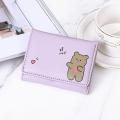 Girl Wallet Short Wallet Cartoon Wallets Girl ID Bag Wallets Women Wallet Student Wallets.