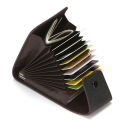 (New)Card Holder Leather Pure for Card Cae Wallet for Credit ID Bank Card Holder.