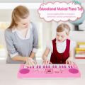 Kids piano keyboard 37 Keys electronic piano keyboard with microphone educational toy gifts for toddler kids birthday. 