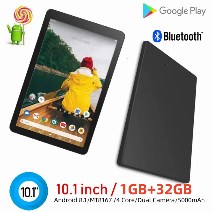s V9 10.1 Android 8.1 Tablet PC 1GB RAM 16GB/32GB ROM MT8167 Quad Core CPU WIFI Dual Camera Battery 5000mAh 1280x800IPS