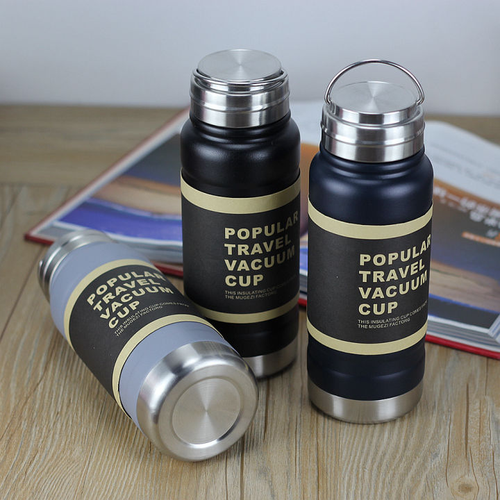 stainless steel 5 layerwater bottle manufacture professional outdoor thermos 500 ml America style water bottle