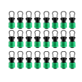 24Pcs Drip Irrigation Tubing End Cap Plug 1/2 Inch Universal End Cap Fitting for with 16mm Drip Tape Tubing Sprinkler.