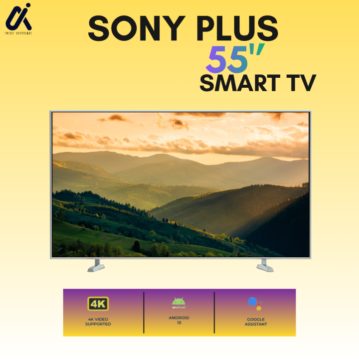 Sony Plus 55" 4K UHD Android Smart TV