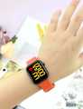 Gorgeous Looking Colorful Square LED Digital Sports Watch , Water Resistance LED Wrist Watch - Watch. 