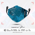 Exclusive Teashirthut Design Edition Mens Fashion Mask Vortex.