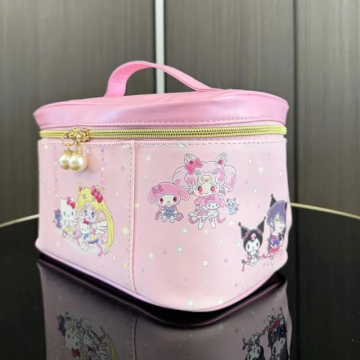 Sanrio%20Hello%20Kitty%20Cartoon%20Large%20Capacity%20Makeup%20Bag%20Kuromi%20Melody%20Beauty%20Girl%20Travel%20Makeup%20Storage%20Wash%20Bag%20Lipstick%20Storage%20-%20Image%203