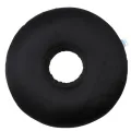 Inflatable Pile Ring Pad Donut Pillow Vinyl Rubber Seat Medical Acne-Black. 