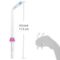 4pcs suitable for waterpik dental flosser oral irrigator dental plaque nozzle accessories WP-100 WP-450 WP-250 WP-300 WP-660.