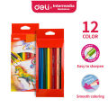 Deli EC00300-12 Colored Pencil 12 Pcs.