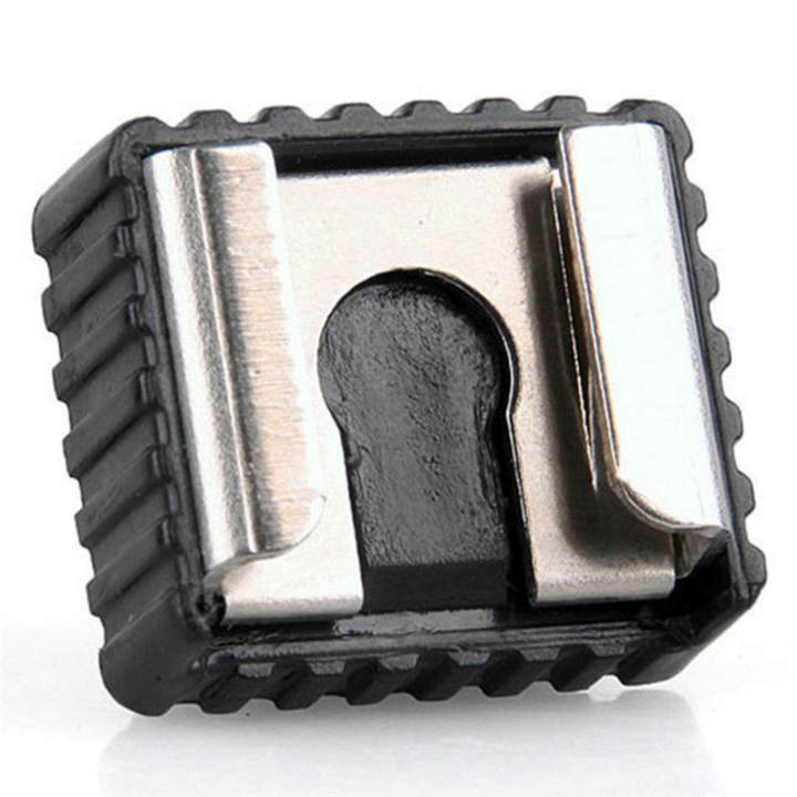 Flash%20Cold%20Shoe%20Bracket%20Mount%20Adapter%201/4"%20Screw%20for%20Studio%20Speedight%20Tripod%20-%20Image%203