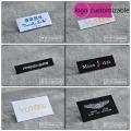 Random woven clothing labels tags for clothes,customized garment bags name main label tag(least 1000 pcs to customized) logo p.