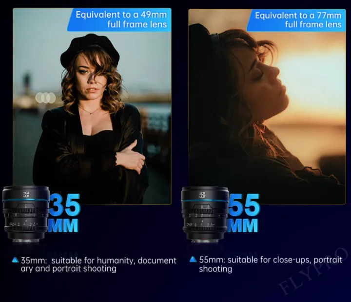 Sirui%20Night%20Walker%2024mm%20/%2035mm%20/%2055mm%20T1.2%20S35%20Cine%20Lens%20Series%20Lightweight%20Fast%20T1.2%20Aperture%20Lenses%20-%20Image%204
