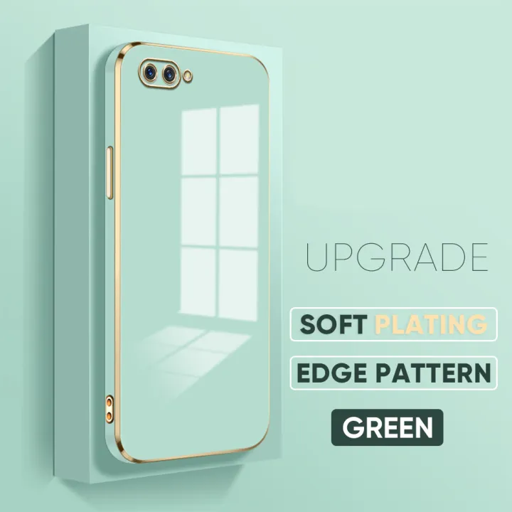 Jizetin%20(Free%20Lanyard)%20for%20OPPO%20A3S%20/%20A12E%20/%20Realme%20C1%20Luxury%206D%20Plating%20Soft%20Casing%20Silicone%20Square%20Frame%20Phone%20Case%20Shiny%20Bling%20Back%20Cover%20-%20Image%202