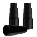 3Pcs Vacuum Power Tool Dust Extractor Hose Universal Adaptor 32Mm 35Mm Cleaning Adapters Brush Suction Head Connector.