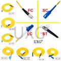 UPC SC to SC LC to LC ST to ST FC to FC Fiber Patch Cord Jumper Cable SM Simplex Single Mode Optic for Network 3m 5m 10m 20m 30m.