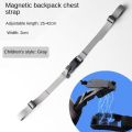 【Clearance Markdowns】 Durable Magnetic Backpack Strap Adjustable Accessories Chest Pack Strap Detachable Strap Unisex. 