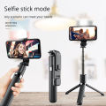 Bluetooth Selfie Stick with LED Light 3-in-1 Multi-Functional Extendable Bluetooth Selfie Stick Tripod (Bluetooth Remote Included). 