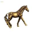 Zinc Alloy Horse Statue Decoration Chic Gift Figurines for Landscape Pavilion Festivals.
