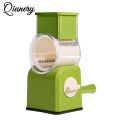 Qiunery Electric Cheese Grater, ABS Whirlwind Vegetable Cutting Household Vegetable Cutting Tool, Multi-Purpose Cheese Shredder Chopper For Vegetable, Cheese, Fruits Hand Cranked Drum Tool.