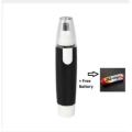 Nose Ear Hair Trimmer Stainless Steel Blade , Shaving And Unwanted Hair Removal Electric Trimmer. 