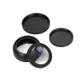 2 Pcs 58MM Wide Angle 0.45X Converter Lens with Macro Close-Up Attachment for Rebel T6S,T6I,SL1,T5,T5I,T4I,T3. 