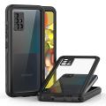 Applicable to Samsung A54 Red Chilli Three-Proof Mobile Phone Case A3324 Drop-Resistant Transparent a01 All Inclusive 721 Submersible Waterproof Shell 5G.